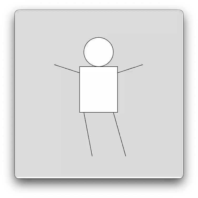 His Stick Figure Started Dancing